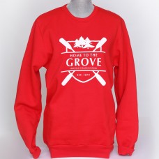 Home to the Grove Crewneck - Red