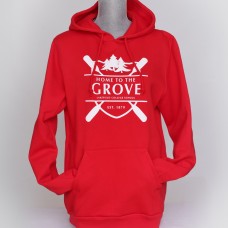 Home to the Grove Hoodie - Red