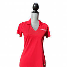 Polo Shirt by Nike Ladies Fit - Red