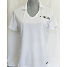 Polo Shirt by Nike Ladies Fit - White